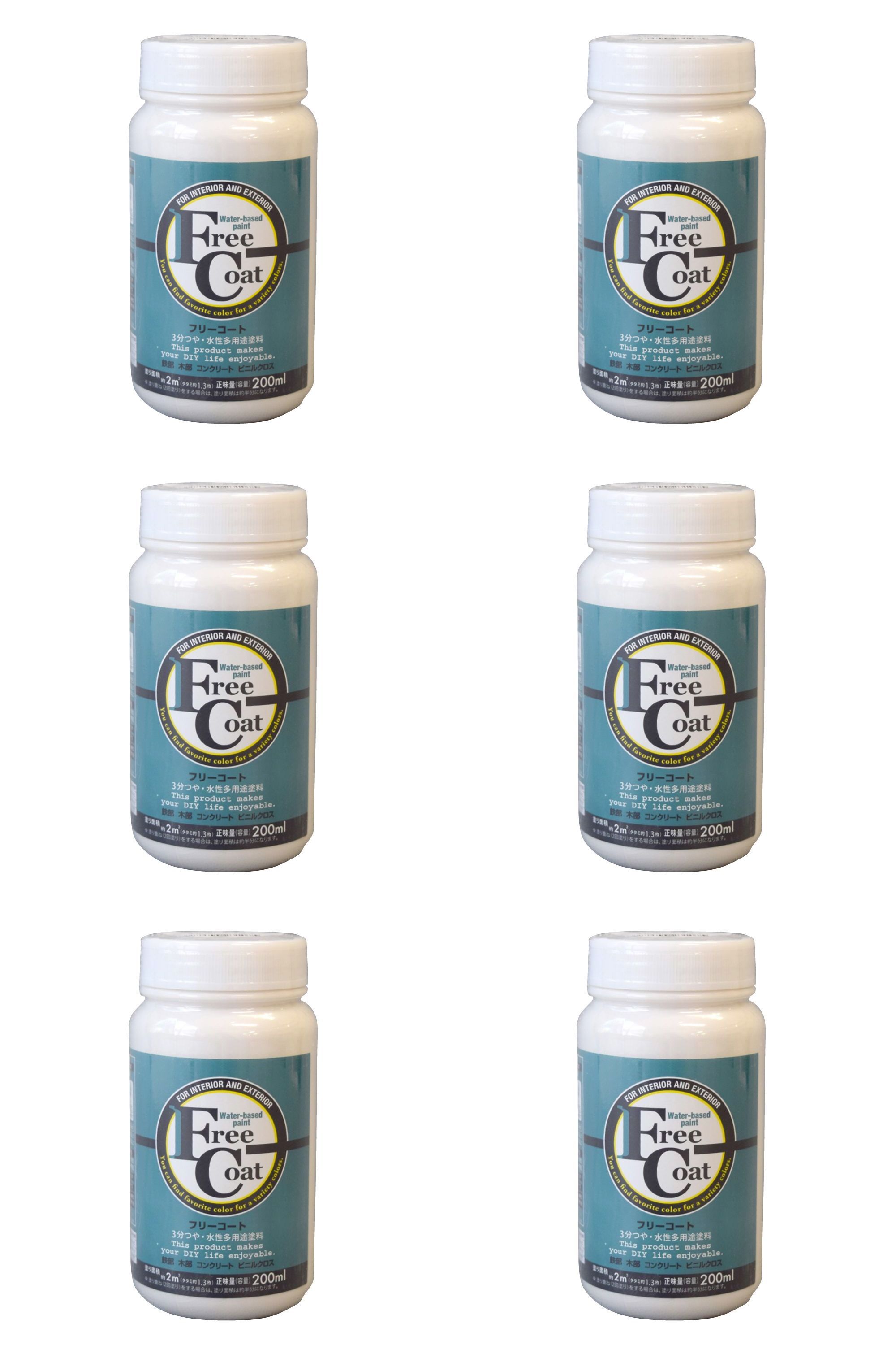 ※色見本はご使用端末により若干の誤差がございますので、ご注意ください。 【特長】 ・リノベーション・リメイクにお奨めのセミグロスペイント。 ・つや消しタイプより汚れに強く、塗りやすい塗料です。 ・多用途塗料でも塗れない、「かべ紙（ビニルクロス）」にも塗装が可能です。 ・つやを抑えた（3分つや）塗料ですので、落ち着いた仕上がり感が得られます。 ・嫌な臭いのしない、低臭タイプの水性塗料です。 【属性・仕上がり感・塗り回数】 ・水性半つや仕上げ/1回塗り（薄く2回塗りを推奨） 【用途】 ・＜室内＞砂壁、京かべ、繊維かべ、ビニールクロス ・＜屋外＞コンクリート、モルタル、鉄部、木部、ブロック塀 ・＜屋外木部＞ラティス、ベンチ、外板、戸袋等 【塗り面積】 ・200ML : 約2m2　(タタミ枚数換算 約 1.3枚) ・0.7L : 5 〜 7m2　(タタミ枚数換算 約 4枚) ・1.6L : 10 〜 15m2 (タタミ枚数換算 約 8枚) ・ 3L : 19 〜 28m2 (タタミ枚数換算 約14枚) ・ 7L : 50 〜 70m2 (タタミ枚数換算 約40枚) ・14L :100 〜 140m2 (タタミ枚数換算 約80枚) 【表面乾燥時間】 ・夏期　約1時間、冬期　2〜3時間 ※気温23℃、湿度50%時の場合。 【うすめ液/刷毛洗い】 ・通常/不要、濃い時/水 ・ハケ洗い：水 【使用上の注意】・鉄部の塗装は錆が激しい場合、さび止め塗料を塗ってからの上塗りをお奨めします。 ・冬季は乾燥不良を避けるため、日中に塗装が終了するように作業してください。 結露等により、剥がれの原因となります。0