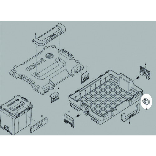 【あす楽対応・送料無料】ボッシュ　スタッキングL−BOXX