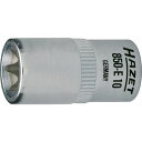 【あす楽対応・送料無料】HAZET E型トルクスソケット 差込角6.35mm 呼びNo.E6