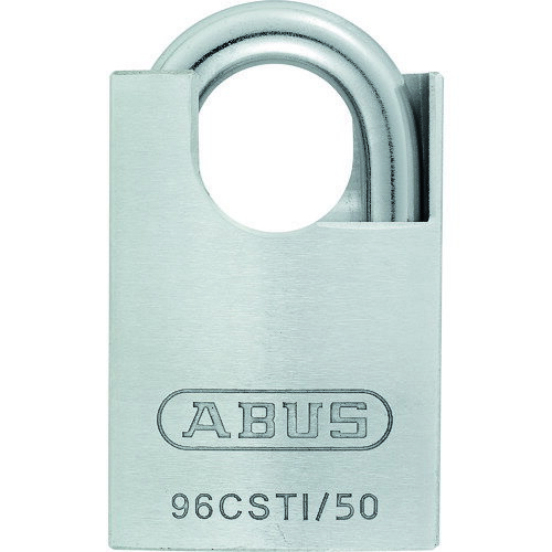 ABUS　シャックルガード付シリンダー南京錠　TITALIUM　96CSTI／50