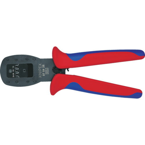 KNIPEX クニペックス9754-26 Mini-Fit（R）用平行圧着ペンチ 190mm9754-26 975426