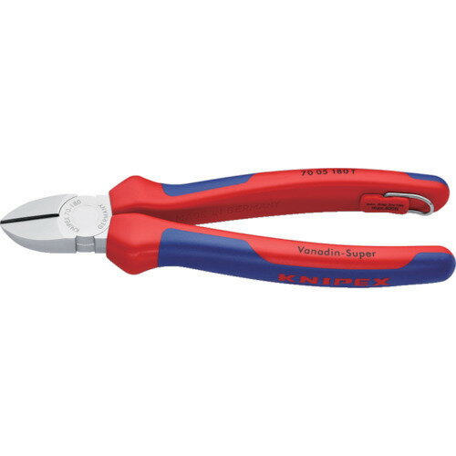 【あす楽対応・送料無料】KNIPEX　電工ニッパー落下防止　180mm