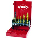 【あす楽対応・送料無料】RUKO　六角軸タッピングドリル　チタン　セット