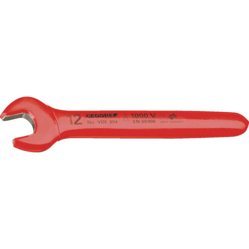 Wrenches - 【あす楽対応・送料無料】GEDORE　絶縁片口スパナ　9mm