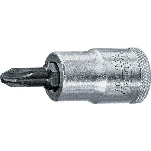 【あす楽対応・送料無料】GEDORE　ドライバービットソケット　1／2　PH3