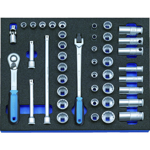 【あす楽対応・送料無料】GEDORE　ソケットレンチセット3／8　2005CT2‐D30