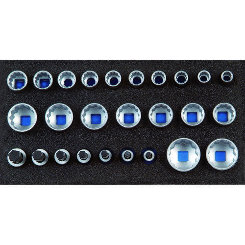 【あす楽対応・送料無料】GEDORE　ソケットセット1／2　1500CT1‐D19