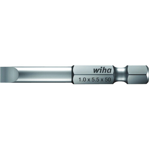 特長●1/4インチ（6.35mm）のE6.3型のマイナスビットです。用途●あらゆる産業のねじ締め仕様●全長(mm)：70●刃先(mm)：［［−］］4.0×0.8●塗装色：クローム●差込角(mm)：6.35仕様2●シャンク径：6.35mm●DIN3126、ISO1173、E6.3型材質／仕上●クロムバナジウム鋼●全身焼き入れセット内容／付属品注意