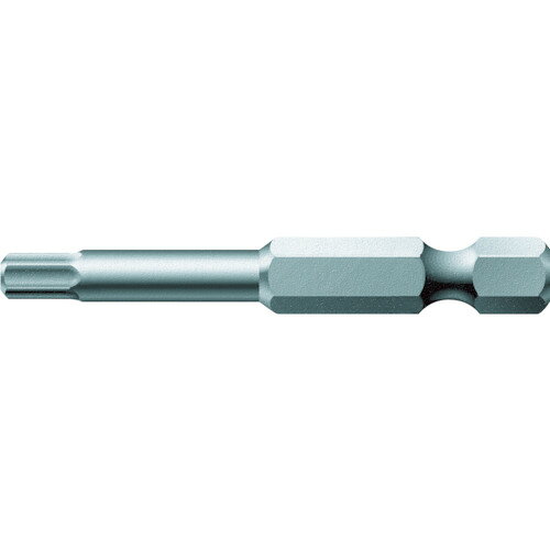 Wera　840／4Z　ビット　2．0X50 JAN：4013288034694 メーカー：Wera社 / ブランド：Wera / 原産国：チェコ 特長 ●頑強なビットで、鉄板や金属板の加工に最適です。●Wera独自のHex-Plusと呼ばれる面接触構造により、六角ねじ穴の内側を傷めることなく、ねじの寿命を延ばすことにも貢献します。 仕様 ●対辺(mm)：2.0●全長(mm)：50●差込(mm)：6.35 仕様（詳細） ●差込：6.35mm●トーションタイプ
