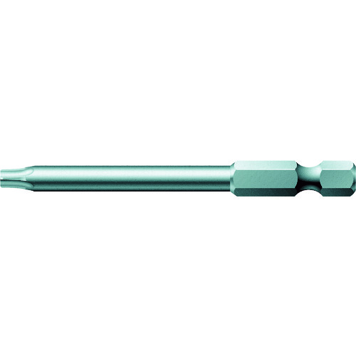 Wera　867／4Z　トルクスビット　TX1X50 JAN：4013288107138 メーカー：Wera社 / ブランド：Wera / 原産国：チェコ 特長 ●頑強なビットで、鉄板や金属板での加工に最適です。 仕様 ●刃先：T1●全長(mm)：50●シャンク径(mm)：2.0●先端マグネット：無し●色：シルバー 仕様（詳細） ●差込：6.35mm●トーションタイプ