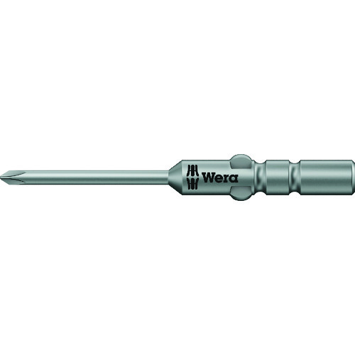 Wera　851／21J　ビット　＋0X60 JAN：4013288112835 メーカー：Wera社 / ブランド：Wera / 原産国：チェコ 特長 ●小型精密機器のメンテナンスに最適です。 用途 ●適合メーカー：ハイオス 仕様 ●刃先：［［＋］］0●全長(mm)：60●シャンク径(mm)：4●先端径(mm)：1.8 仕様（詳細） ●差込：4mm●防錆処理済み 材質／仕上 ●特殊工具鋼