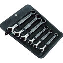 【あす楽対応・送料無料】Wera コンビネーションラチェットレンチセット (6本組)