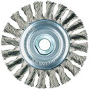 【あす楽対応・送料無料】LESSMANN ホイールブラシ Φ115 高張度鋼線 0.5