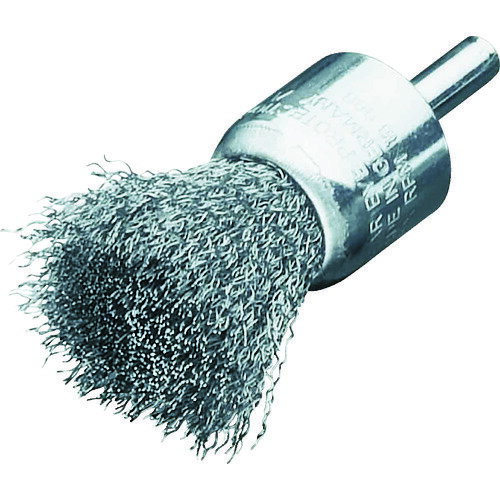 【あす楽対応・送料無料】LESSMANN　軸付エンド型ブラシ　ステンレス線0．3　Φ23
