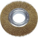 【あす楽対応・送料無料】LESSMANN ホイルブラシ 80mm 0.2 真鍮線