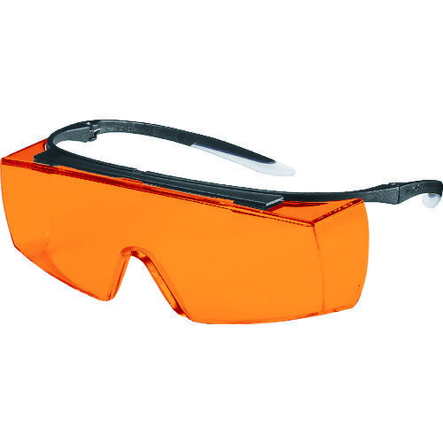 【あす楽対応・送料無料】UVEX　一眼型保護メガネ　ウベックス　スーパーf　OTG　オーバーグラス