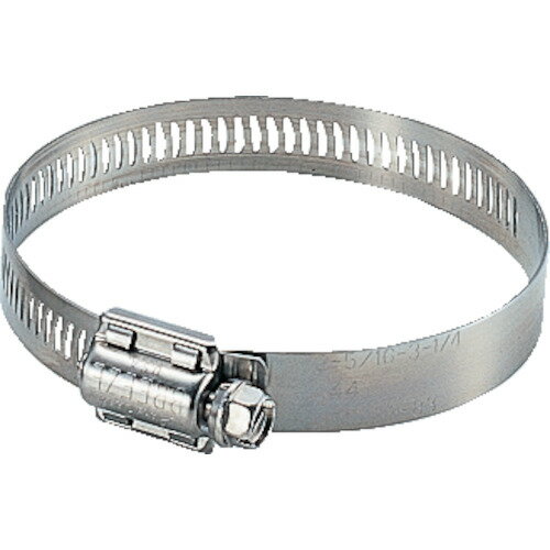 BREEZE　ステンレスホースバンド　締付径　78．0mm〜102．0mm　10個入 JAN：4512949630560 メーカー：Breeze / ブランド：BREEZE / 原産国：アメリカ 特長●標準タイプで幅広く使用可能で、耐食性に優れています。 用途●一般産業、自動車関連用。●科学、建設、空調配管、下水管などの締結用。 仕様●最大径(mm)：102●最小径(mm)：78●バンド幅(mm)：12.7●厚さ(mm)：0.58●締付トルク(N・m)：4.5●6角ボルト(mm)：8.0 仕様（詳細）●バンド幅：12.7mm 材質／仕上●スクリュー:ステンレス（SUS305）●バンド・ハウジング:ステンレス（SUS301）