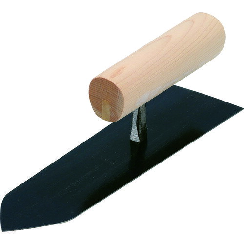 【あす楽対応・送料無料】カネ三　油焼仕上鏝　元幅60×先幅50　コテ長さ210mm