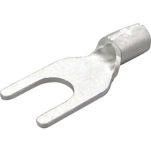 【あす楽対応・送料無料】ニチフ　裸圧着端子　Y形（100P）より線0．25〜1．65　外寸8．1