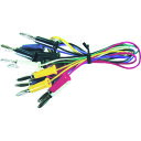 【あす楽対応・送料無料】テイシン テストリード 50cm バナナプラグ両端付 (1袋(PK)=6本入)