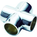 【あす楽対応・送料無料】フジテック パイプ継手クロス・25mm