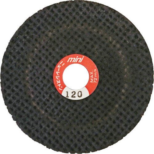 【あす楽対応・送料無料】NRS　小径網目状研磨用ディスク　ミニサンドホイル　58×4×9．53　＃120 25枚..