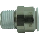 【あす楽対応・送料無料】チヨダ ファイブメイルコネクタ W(白)10mm・R1/4