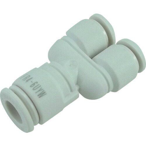 【あす楽対応・送料無料】チヨダ　ファイブ異径ユニオンワイ　W（白）　4mm（2箇所）X6mm