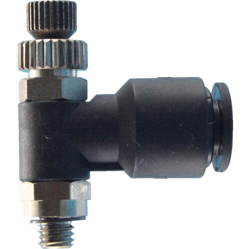 【あす楽対応・送料無料】チヨダ　ファイブミニスピードコントローラαメーターイン6mm・M5×0．8