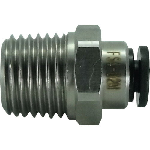 【あす楽対応・送料無料】チヨダ　ファイブSUSメイルコネクタ　4mm・R1／4