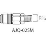 【あす楽対応・送料無料】アネスト岩田　クイックジョイント（ソケット）
