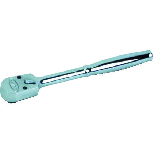 WILLIAMS　ラチェットハンドル　3／8ドライブ　シールドヘッドラチェット　8インチ　歯数36枚　クローム仕上げJAN：4547230105588メーカー：スナップオン・ツールズ（株） / ブランド：WILLIAMS / 原産国：アメリカ特長●密閉式のエンクローズド・ヘッドは、ゴミやホコリ、液体などがヘッド内に入り込むのを防ぎ、内部潤滑を保ちます。●シールドヘッドでメッキ処理された本体は耐久性に優れます。●鍛造製一体型ラチェットは工業用途にも十分耐える強度と安全性を備えています。●クロームメッキ仕上げでサビや汚れから守ります。用途●技術者向け。●メンテナンス業者。仕様●歯数(枚)：36●差込角(mm)：凸9.5●全長(mm)：203●タイプ：クローム仕上げ材質／仕上●特殊工具鋼