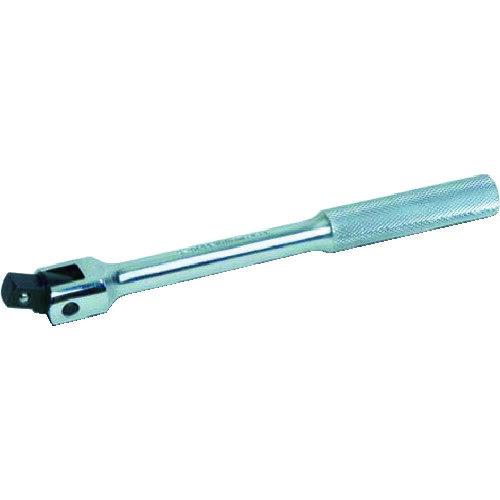 WILLIAMS　フレックスハンドル　1／2　クローム仕上げ　全長275mmJAN：4547230109463メーカー：スナップオン・ツールズ（株） / ブランド：WILLIAMS / 原産国：アメリカ特長●ラチェットハンドルより高い強度でトルクをかけることが可能です。●クロムメッキは錆や腐食から保護します。用途●技術者向けに。●メンテナンス業者に。仕様●差込角(mm)：12.7●全長(mm)：275●タイプ：クローム仕上げ材質／仕上●特殊工具鋼