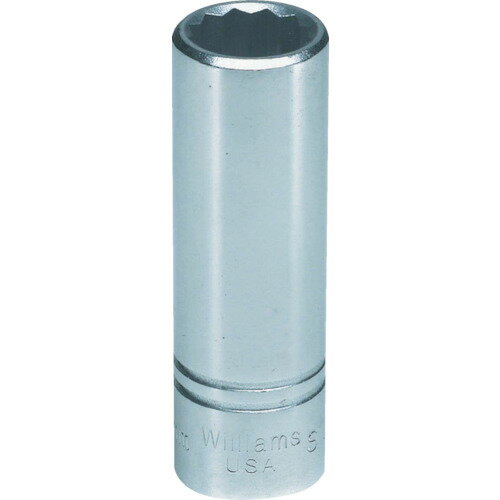 【あす楽対応・送料無料】WILLIAMS　1／2ドライブ　ディープソケット　12角　17mm