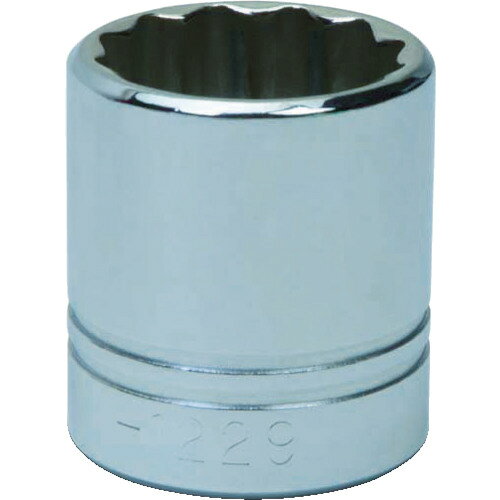 WILLIAMS　1／2ドライブ　ソケット　12角　23mmJAN：4547230110193メーカー：スナップオン・ツールズ（株） / ブランド：WILLIAMS / 原産国：アメリカ特長●ウィリアムズ独自の面接触SUPER TORQUE［［R下］］により、ボルト・ナットを変形させずに高いトルクを伝達できます。●クロームメッキ仕上げでサビや汚れから守ります。用途●技術者向けに。●メンテナンス業者に。仕様●差込角(mm)：12.7●対辺寸法(mm)：23●全長(mm)：38●対辺形状：12角●対辺(mm)：23材質／仕上●特殊工具鋼