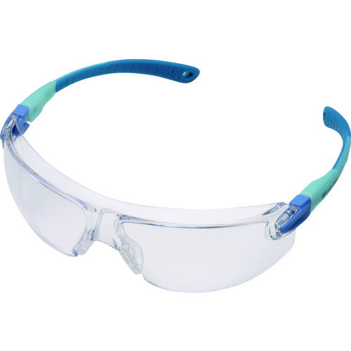 【あす楽対応・送料無料】ミドリ安全　小顔用タイプ保護メガネ　VS−103F　ブルー