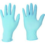 【あす楽対応・送料無料】ミドリ安全　ニトリル手袋　加硫促進剤不使用　ベルテ722　ブルー　粉無　100枚　M