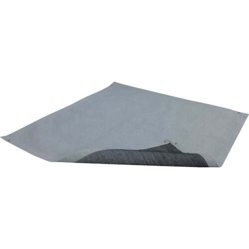 【あす楽対応・送料無料】TRUSCO　スパッタシートアルファー　グレー　1号　920X920　四隅ドットボタン..