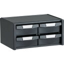 【あす楽対応・送料無料】TRUSCO 導電性マスターBOX 342X241XH168 引出2列2段