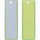 【あす楽対応・送料無料】TRUSCO 掛名札 3x90x28mm 蛍光イエロー/クリア