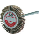 【あす楽対応・送料無料】MURAKO 軸付フラップ金具無し 外径25幅5軸径3mm 粒度#60 60# 10個セット