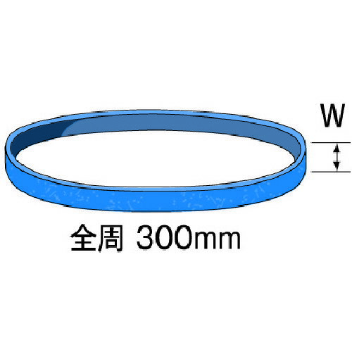 【あす楽対応・送料無料】ミニモ　ジルコニアベルト　＃100　W＝6mm