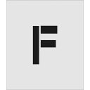 【あす楽対応・送料無料】IM ステンシル F 文字サイズ150×95mm