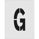 【あす楽対応・送料無料】IM ステンシル G 文字サイズ250×125mm
