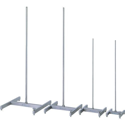 テラオカ　ステンレス製H型スタンド　セット品　THS10M　中 JAN：4560474820161 メーカー：（株）テラオカ / ブランド：テラオカ / 原産国：日本 特長 ●耐薬品性、耐食性に優れた実験用スタンドです。●凹凸面でも安定するようにアジャストねじを取り付けてあります。●食品・薬品関係など県債補助器具として最適です。 用途 ●サビ、腐食を嫌う研究室など。 仕様 ●幅(mm)：215●奥行(mm)：205●高さ(mm)：114●サイズ：中●台寸法(mm)：180×87×200●ねじ径：M10●支柱寸法(mm)：φ10×700 材質／仕上 ●ステンレス(SUS304)