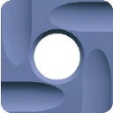 【あす楽対応・送料無料】富士元 フェイス加工用Sタイプ精密級チップ 超硬M種 TiAlN NK6060 12個セット