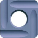 【あす楽対応・送料無料】富士元 フェイス加工用Nタイプ精密級チップ 超硬K種 TiAlN NK8080 12個セット