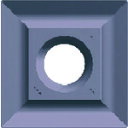 【あす楽対応・送料無料】富士元 マルチアングルミル用チップ微粒子超硬AlCrNコート AC15N 3個セット