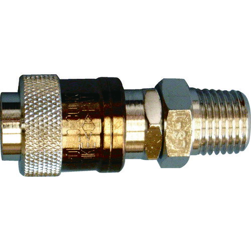 【あす楽対応・送料無料】小池酸素 アポロコック(ソケット) 配管用 適用流体酸素 接続サイズPT1/4