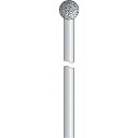 【あす楽対応・送料無料】ミニモ 電着ダイヤモンドバー#140 φ6